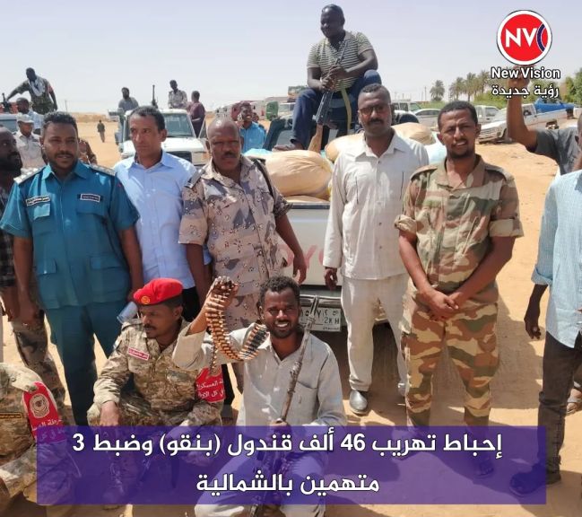 إحباط تهريب 46 ألف قندول (بنقو) وضبط 3 متهمين بالشمالية