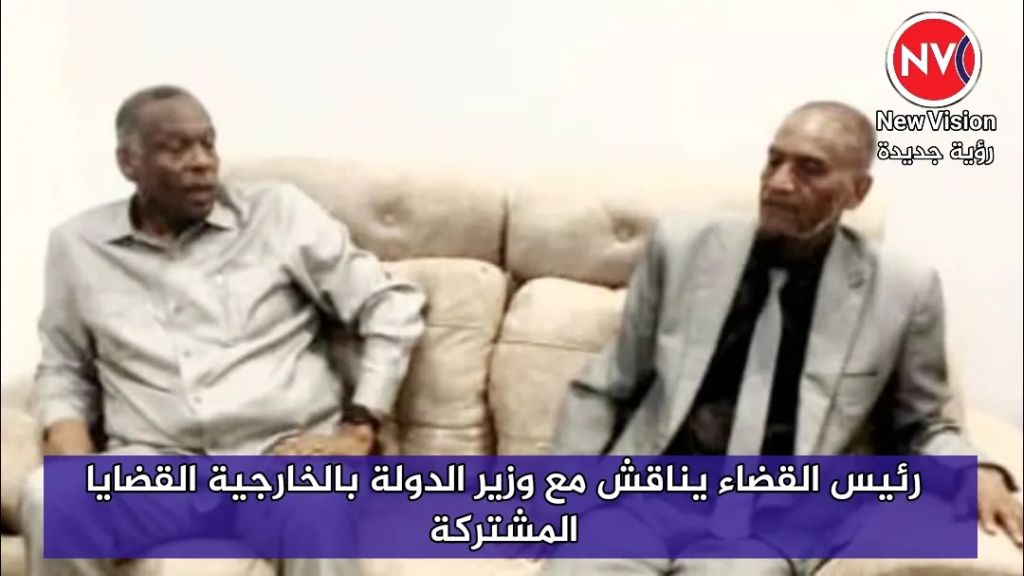 رئيس القضاء يناقش مع وزير الدولة بالخارجية القضايا المشتركة