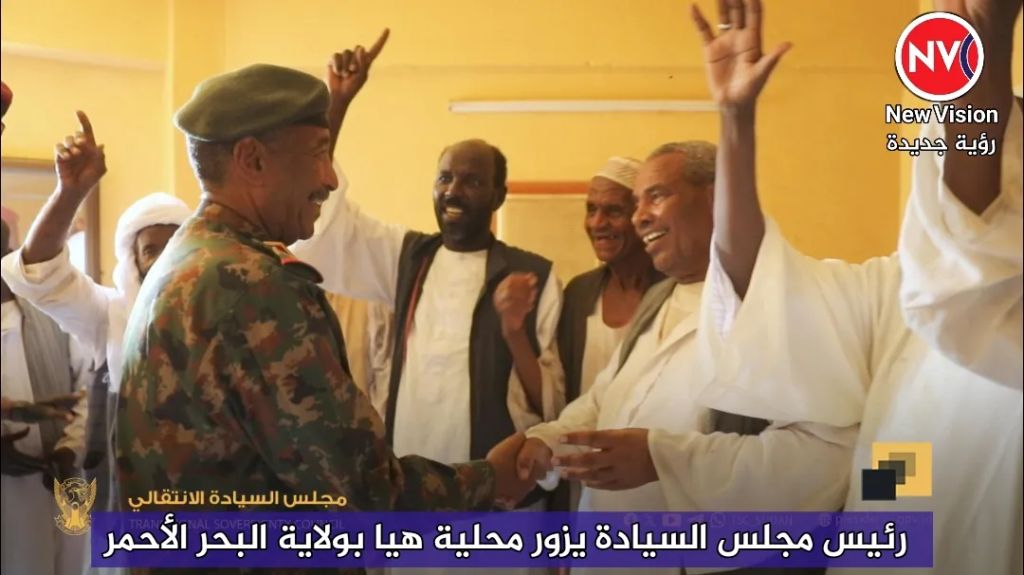 رئيس مجلس السيادة يزور محلية هيا بولاية البحر الأحمر