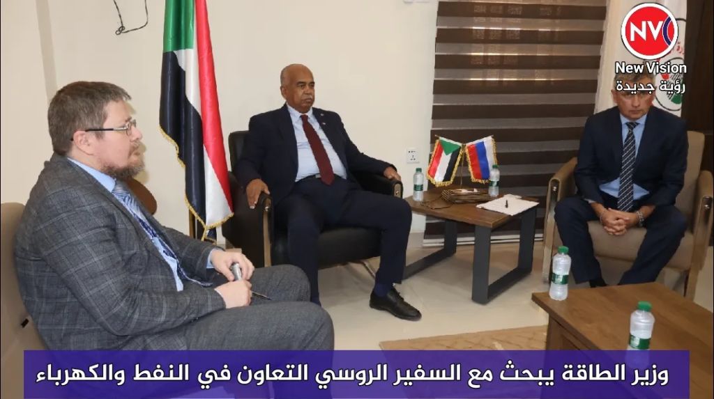 وزير الطاقة يبحث مع السفير الروسي التعاون في النفط والكهرباء